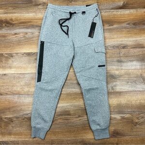 $69 ATHLETEX Performance Sweatpants Joggers Mens Medium Heather Grey NWT